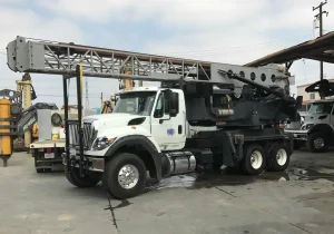 SPIRADRILL MD-80 Drill Unit mounted on INTERNATIONAL 7600